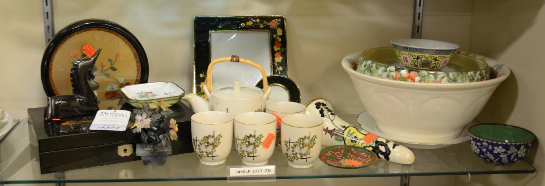 Shelf #78 - Mixed Asian & Porcelain (1 of 1)