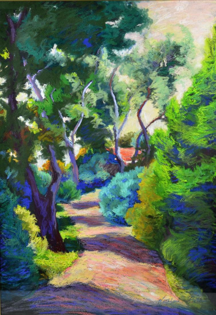 Kathleen P. Field, "Passage Ete", Pastel (1 of 3)