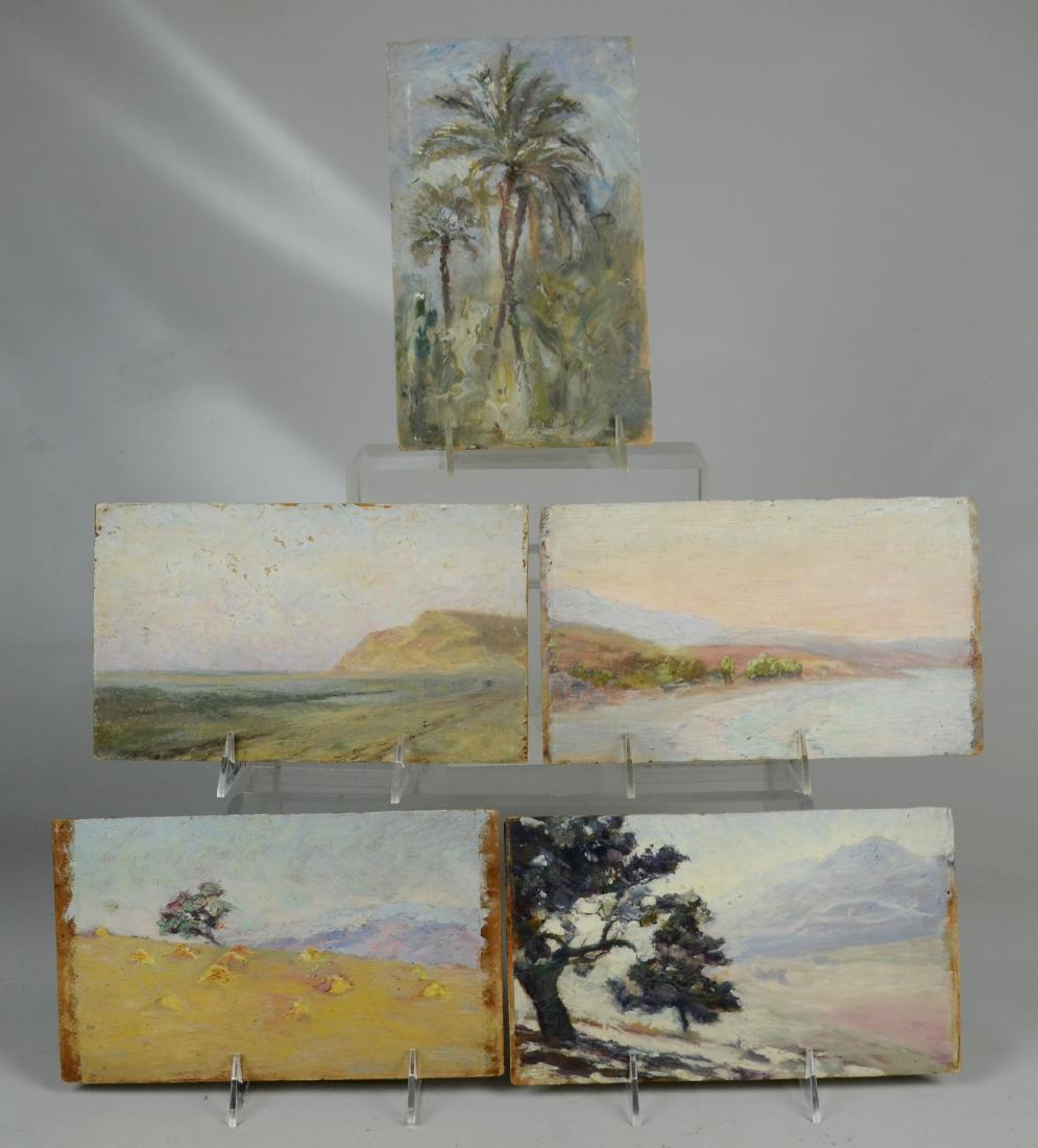 (5) Early 20th C American Landscape Paintings (1 of 3)