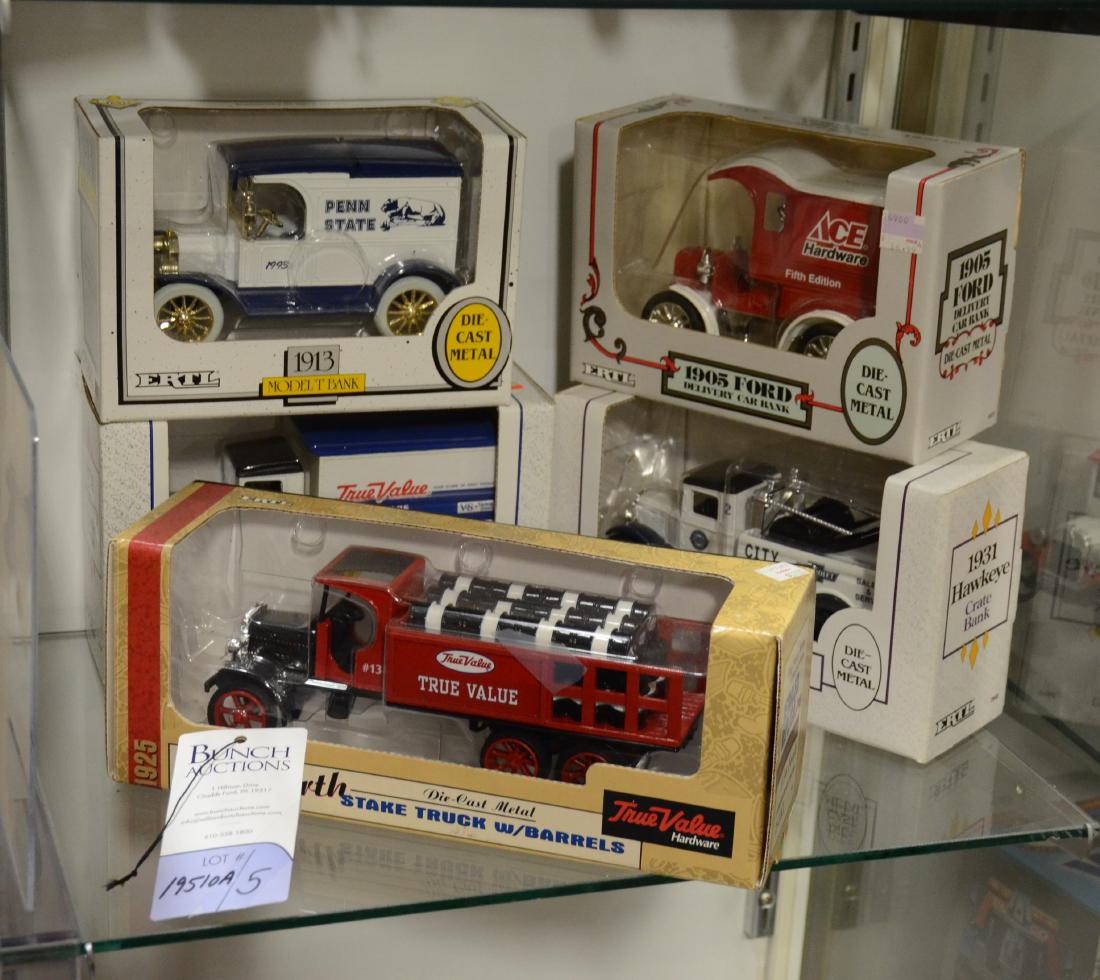 (5) Ertl truck banks (1 of 1)