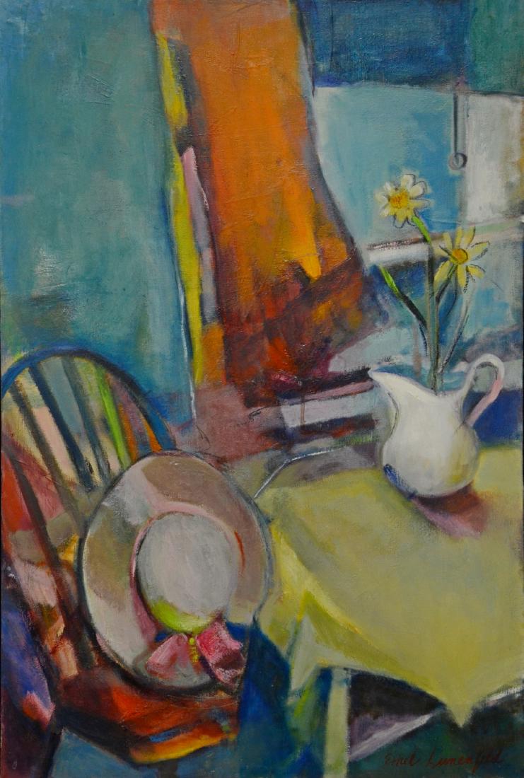 Ethel Lunenfeld Modern Still Life Painting (1 of 2)