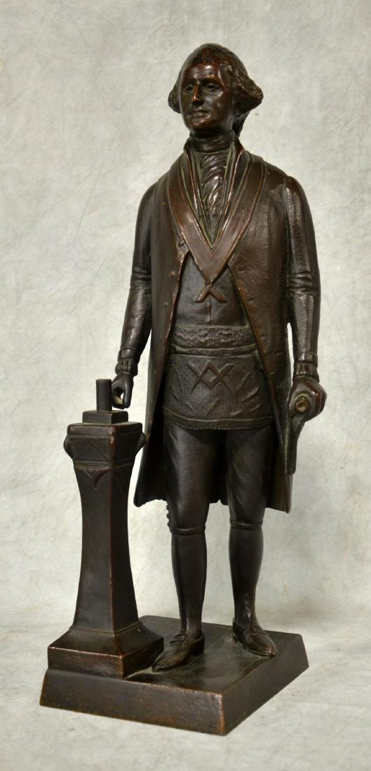 Bronze George Washington Sculpture (1 of 2)