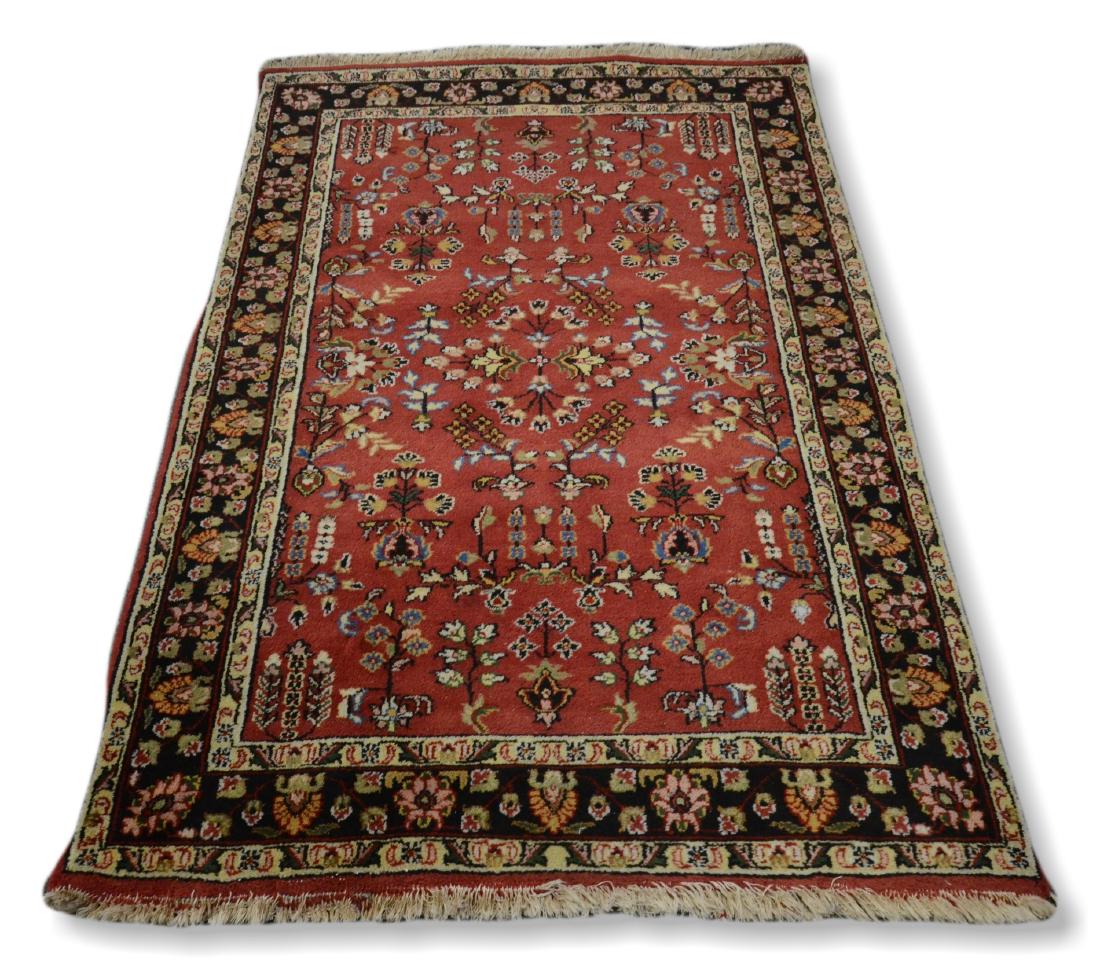 4'2" X 6' Indo Persian Throw Rug