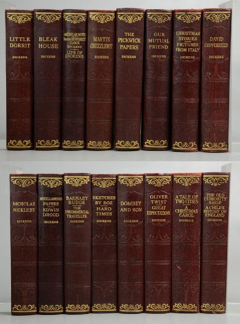 Works of Charles Dickens: Works of Charles Dickens (London: Hazell, Watson, and Viney [1935]), 16 vols, good condition