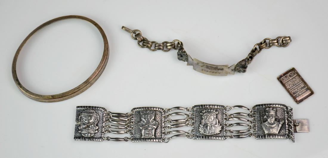 (4) Silver Items Including Silver Bar (1 of 1)