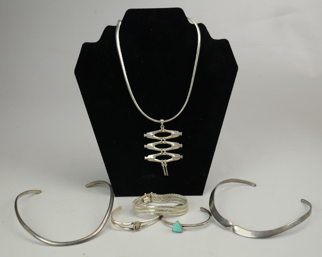 Sterling Necklaces, Chokers and Bracelets (1 of 1)