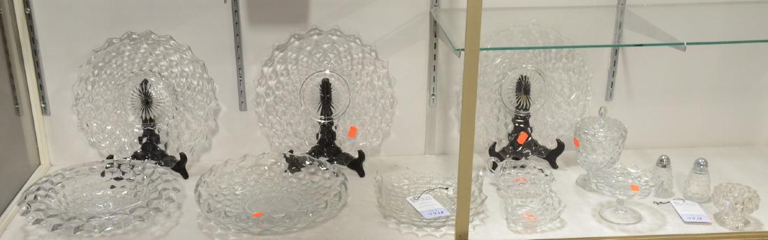 (11) Pcs Fostoria American Pattern Glassware (1 of 1)