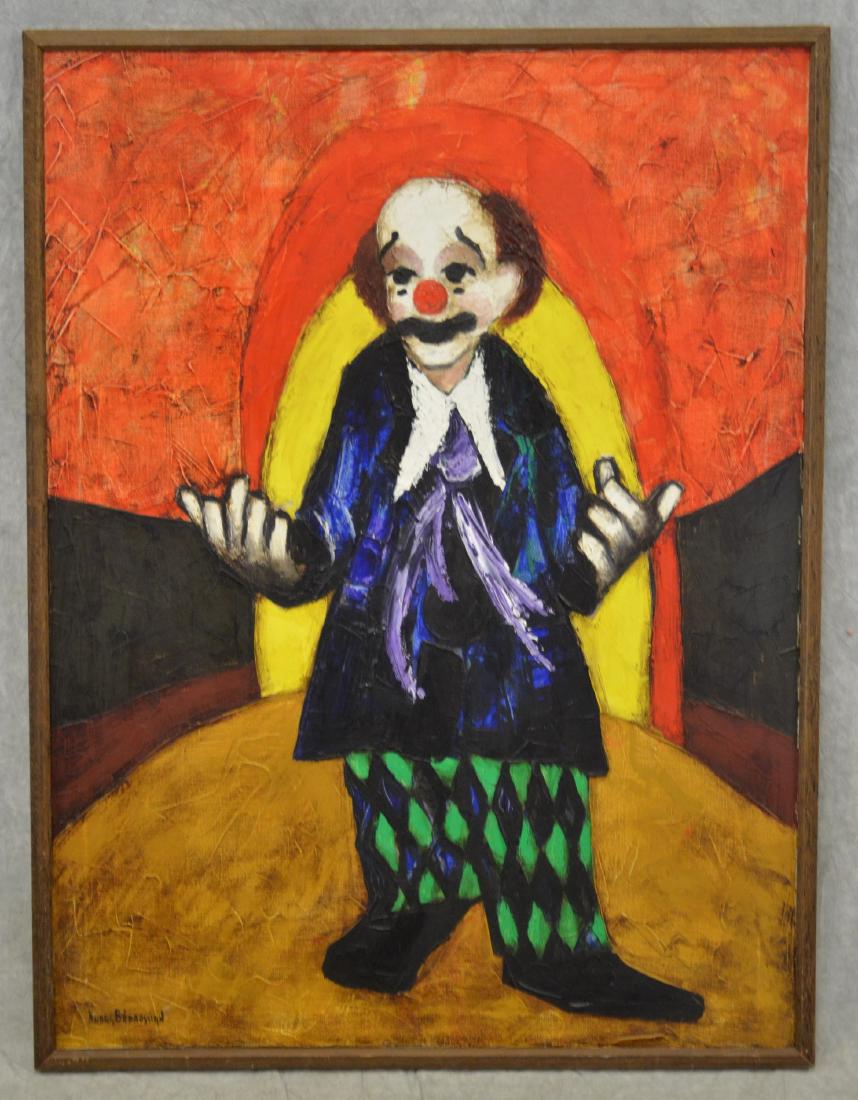 Nubar Bedrossian "Composition de Clown" (1 of 2)