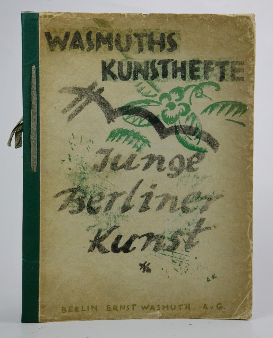 Th. Bossert Wasmuths Kunsthefte. Junge Berliner Kunst (1 of 3)
