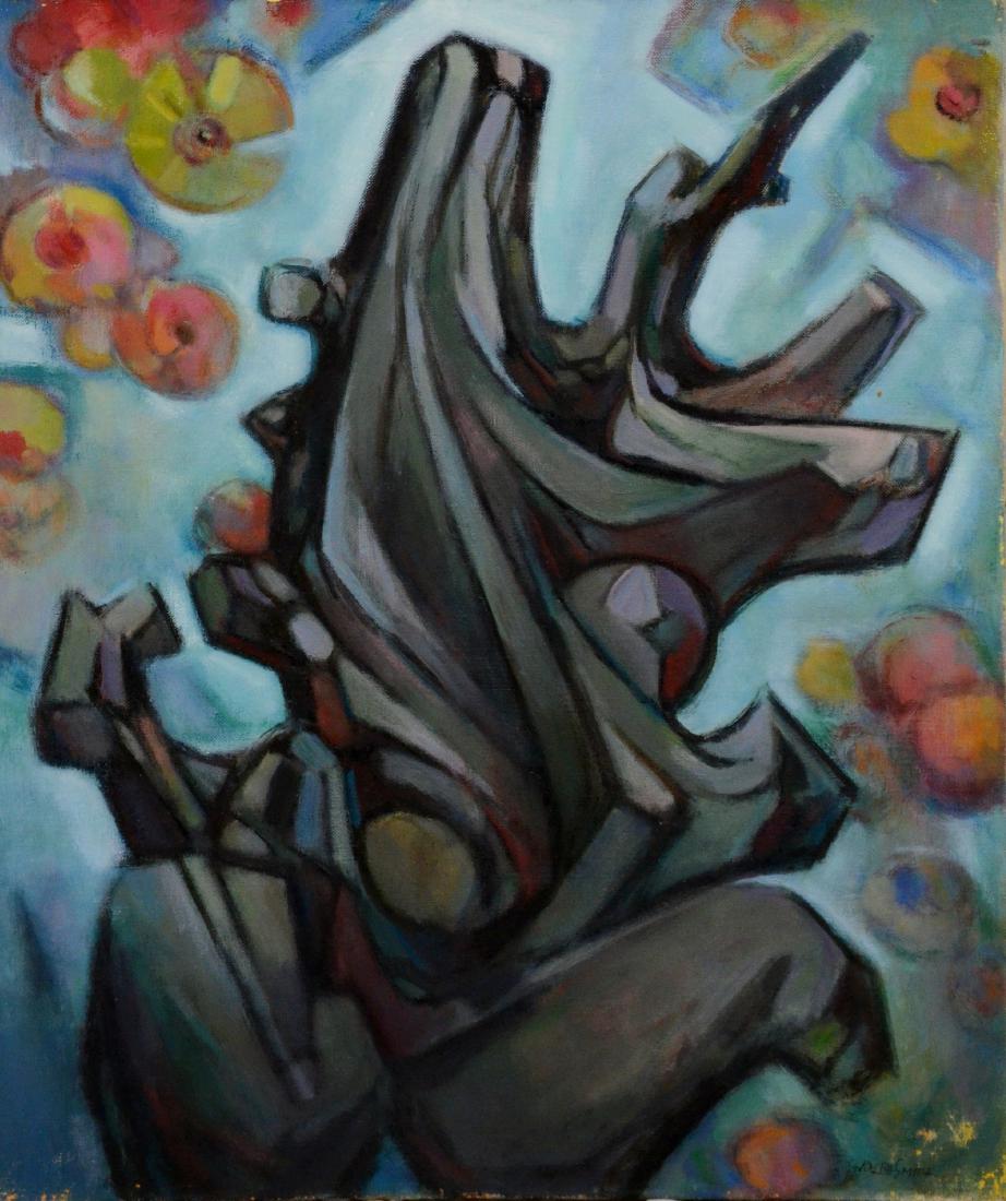 G Ralph Smith Abstract Painting (1 of 2)