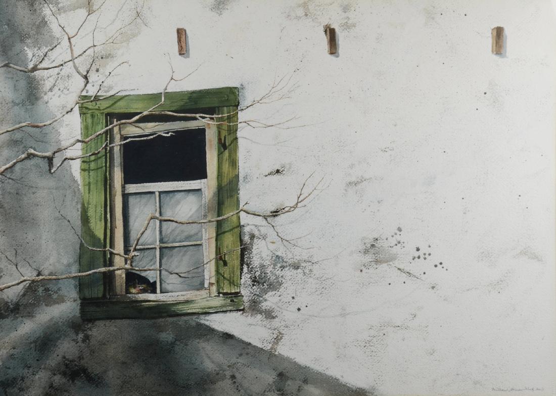 Mildred Sands Katz Watercolor "Chirpie Friend" (1 of 3)