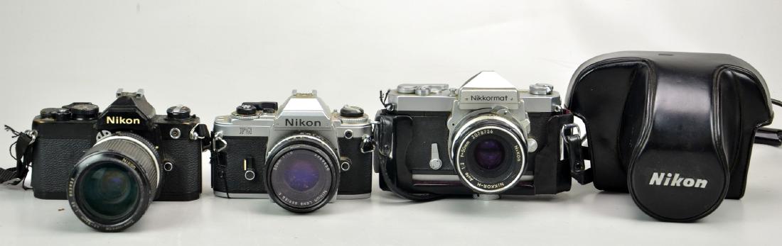 (3) Nikon 35mm SLR Cameras (1 of 4)