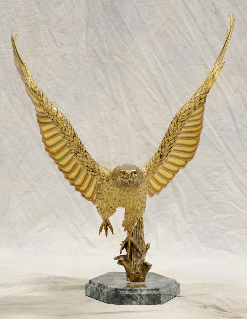 Robert Signorella, Amer, brass, Return to the Sur Coast: Robert Signorella, American, 20th Cent, brass sculpture , Return to the Sur Coast, H: 36 in, W: 23 in, Length: 22 in, S306