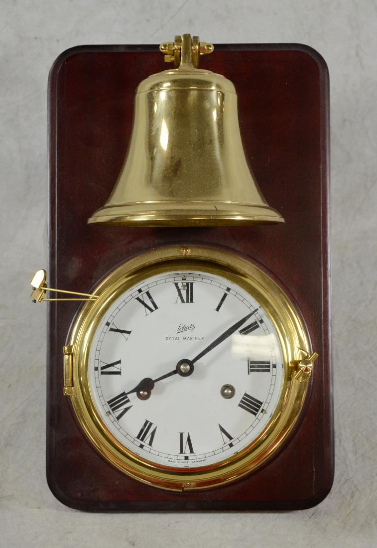 Schatz Royal Mariner ship's bell clock