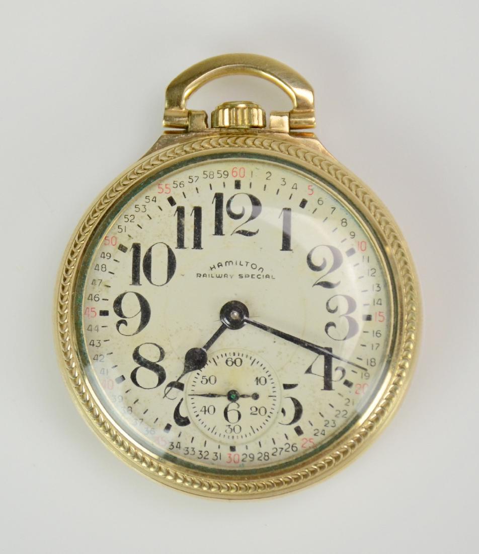 hamilton railway special pocket watch hamilton railway special pocket watch