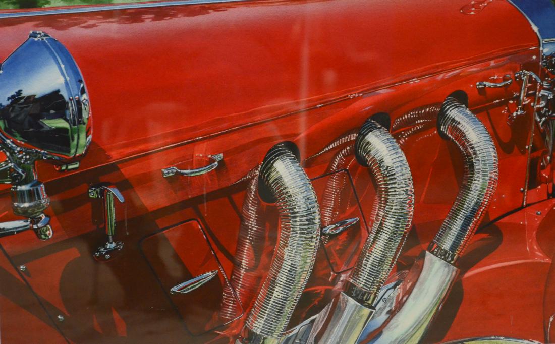 Graham, Nancy, watercolor "The Claw" (1 of 2)