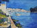 Neveu, Pierre, oil on canvas "Pornic II"