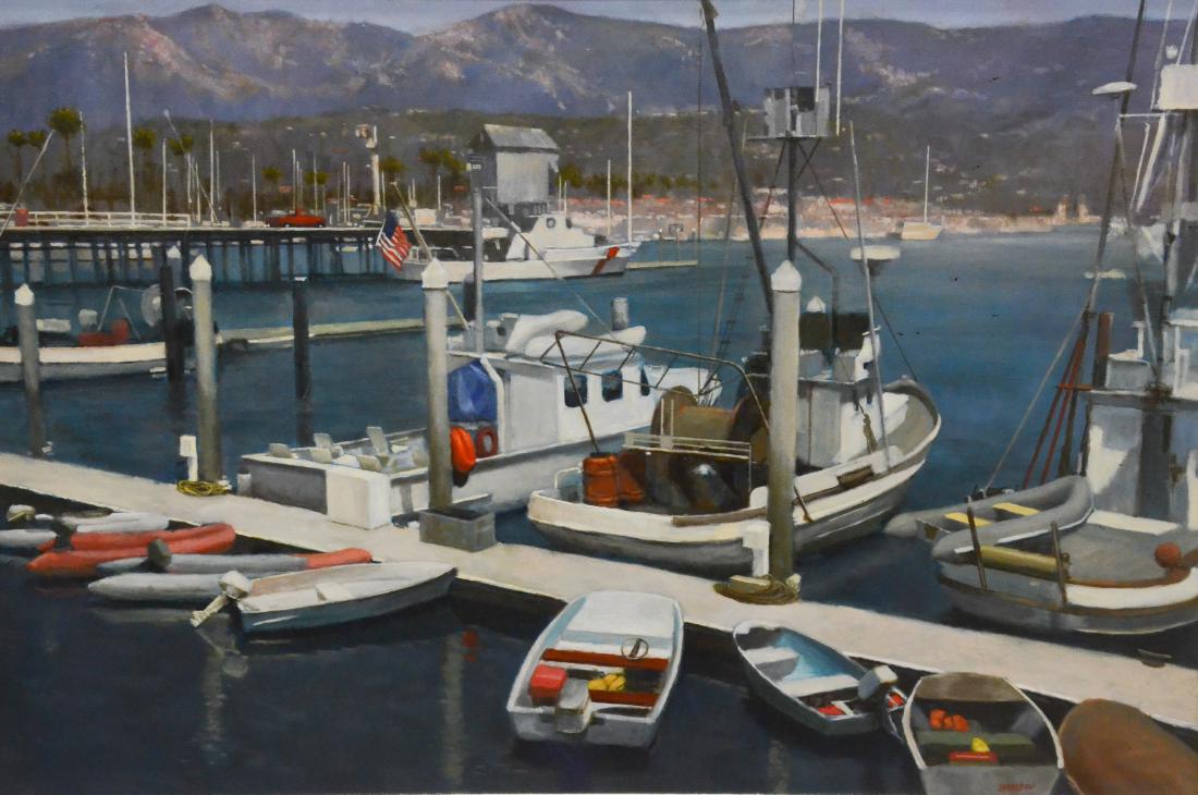 Lundskow, Roger, oil on canvas "#61" (1 of 3)