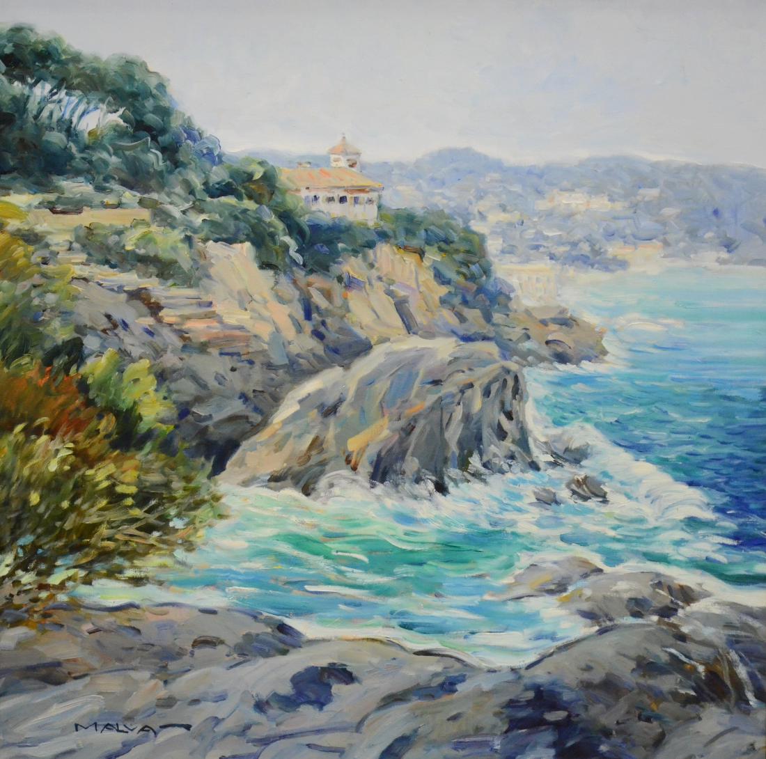 Malva (Hamdi, Omar), oil on canvas "Lafrance, Spain" (1 of 4)