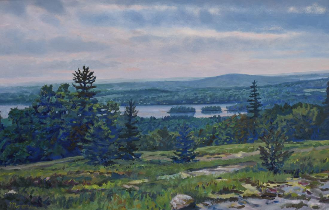 Moore, Scott, oil on canvas "High Meadow" (1 of 3)