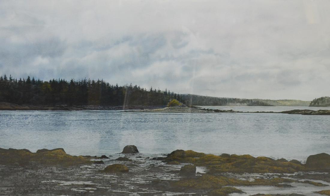 LeBlanc, Denis, watercolor on paper "Overcast" (1 of 4)