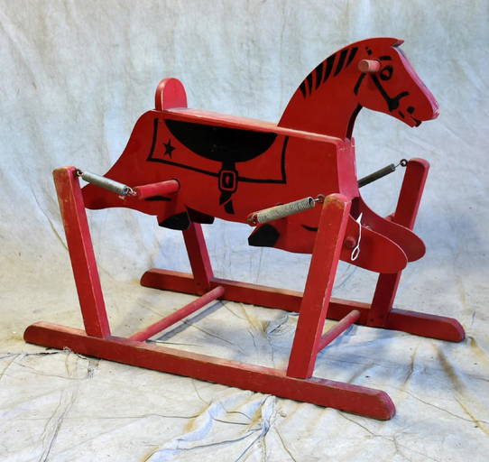 Vintage 1950's "the Wonder Horse" Rocking Horse
