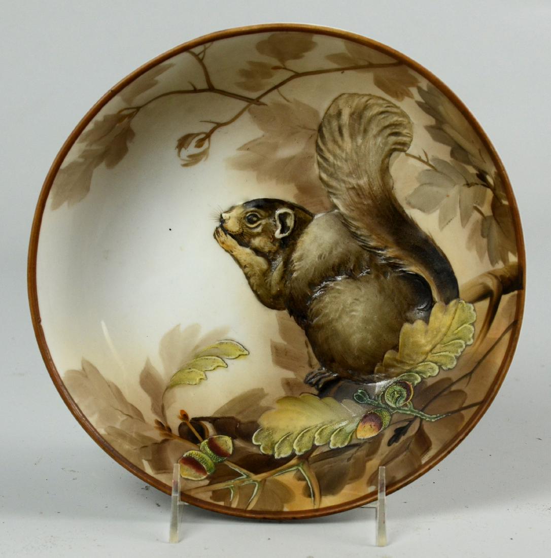 Nippon Molded Squirrel Footed Bowl (8-3/4" dia x 3-1/4": Nippon Molded Squirrel Footed Bowl (8-3/4" dia x 3-1/4" h)
