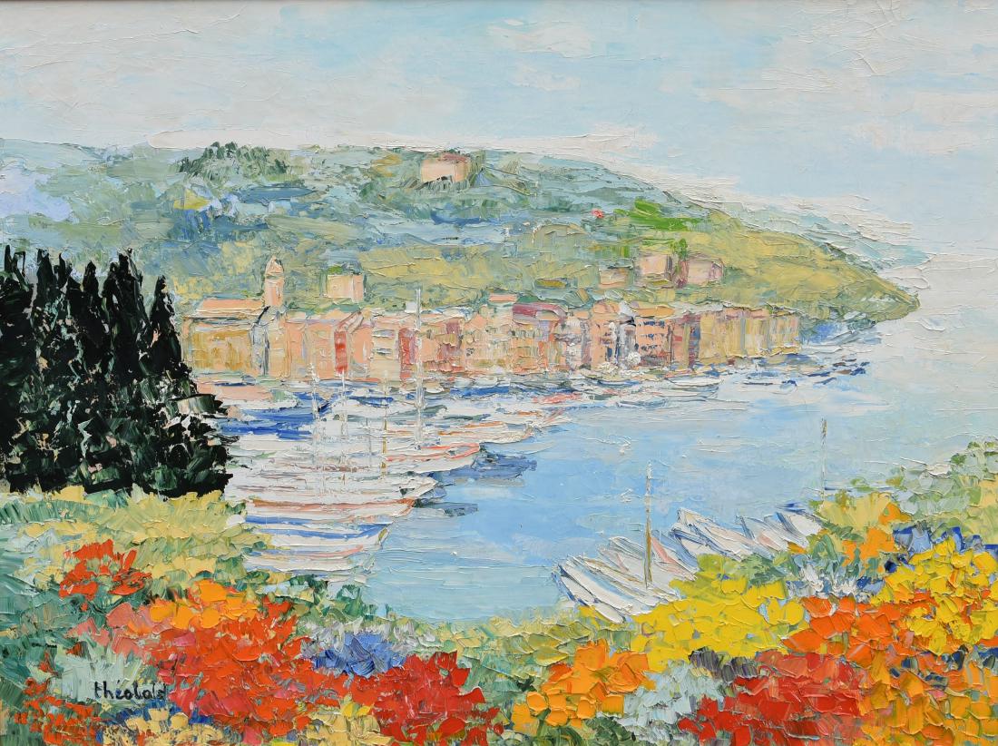 Theobald, Renee, oil on canvas "Portofino" (1 of 4)