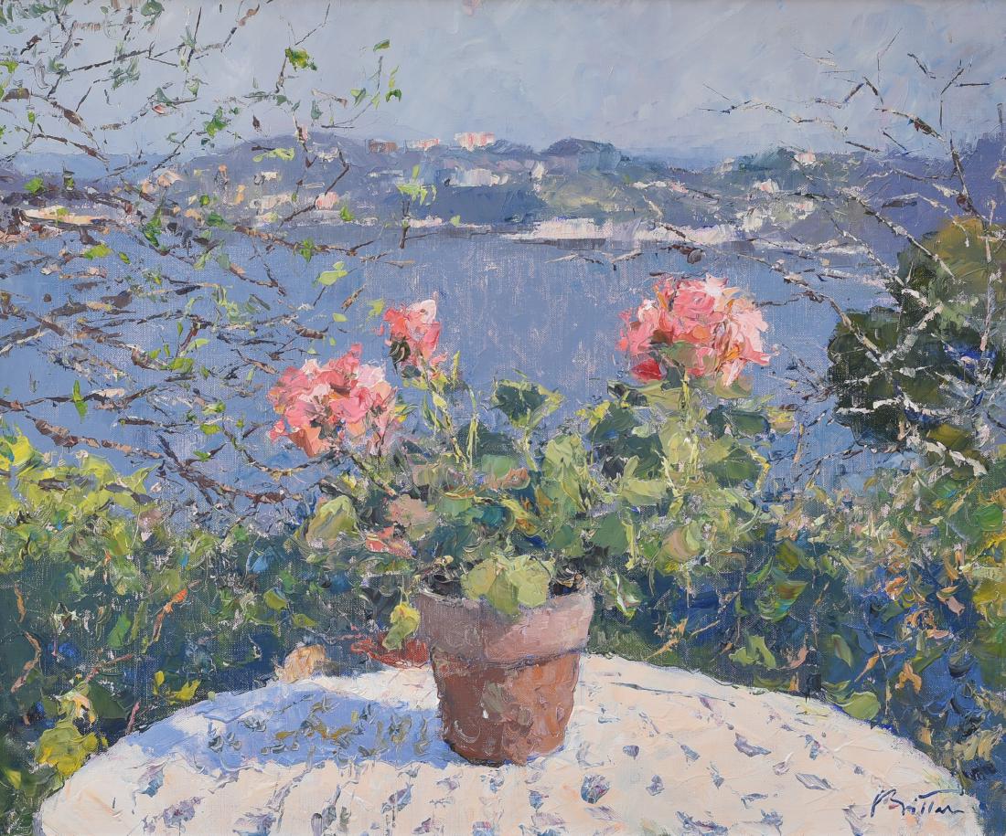 Bittar, Pierre, oil on canvas Ã¢â‚¬Å“Fleurs dans un (1 of 3)