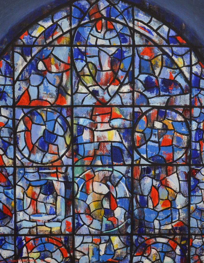 Huntsberger, James R., oil on canvas "Recollections of (1 of 3)