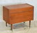 Danish Modern rolling lift lid cart - 3