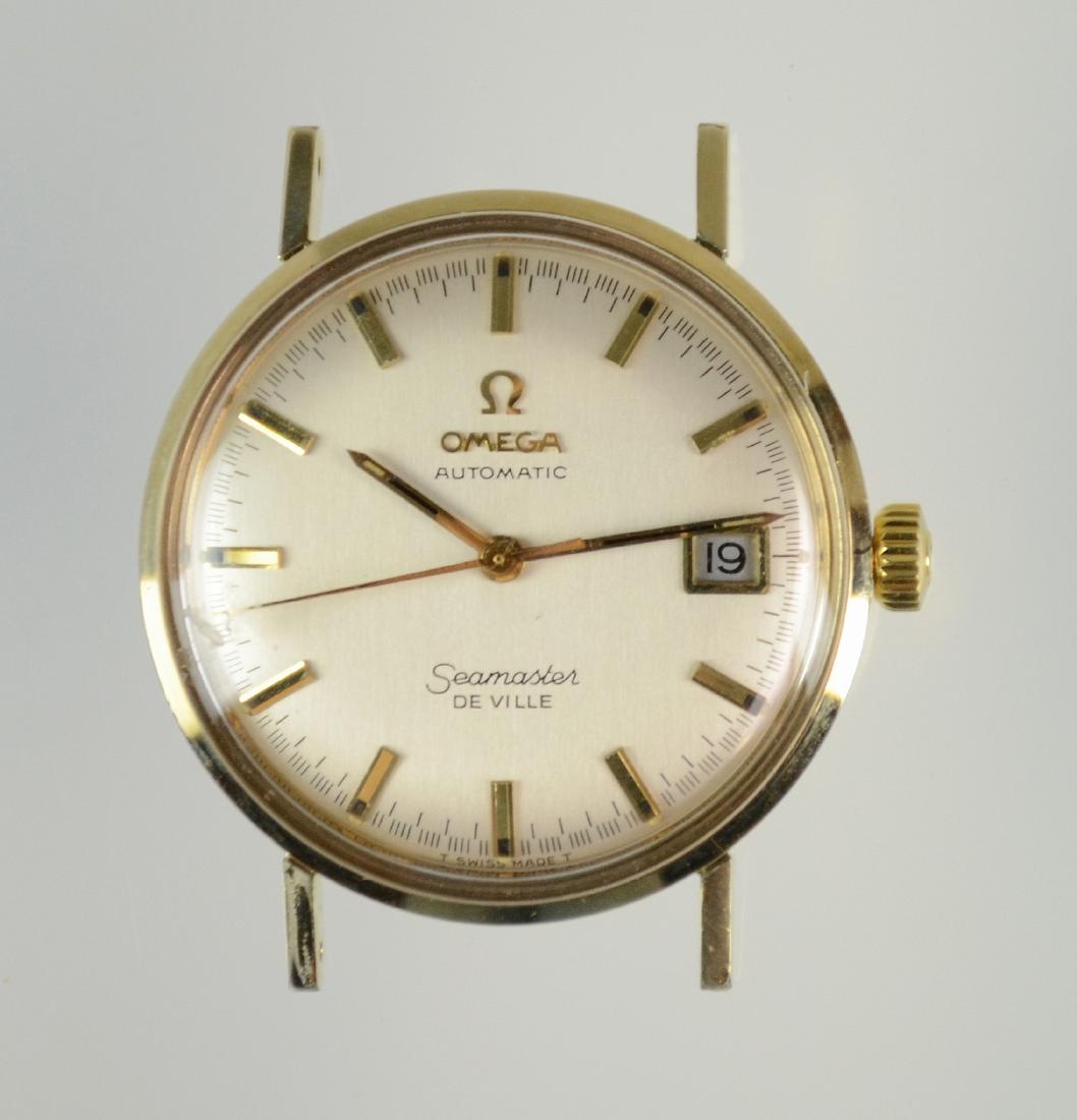 Men's Yellow Omega Seamaster Deville 14kt Gold filled: Men's Yellow Omega Seamaster Deville 14kt Gold filled watch, Model 563, Serial number 34056653, 17 Jewel, no band