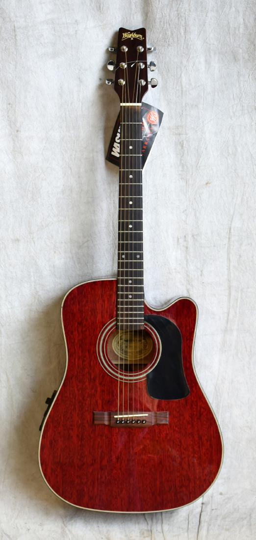 Washburn Acoustic Guitar Strings - Washburn Acoustic Electric Guitar Jun 25 2019 William Bunch Auctions Appraisals In Pa