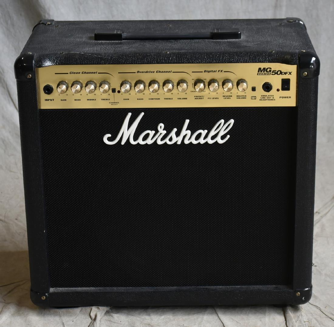 Marshall MG Series 50DFX Amp Jun 25, 2019 William Bunch Auctions