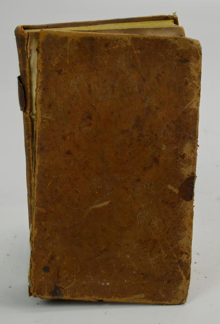 Benjamin Franklin, "The Works of the Late Dr. Benjamin: Benjamin Franklin, "The Works of the Late Dr. Benjamin Franklin; Consisting of his Life, Written by Himself" (Philadelphia, S. Waite 1815); contemporary calf [front hinge damaged]; First Edition Thus 