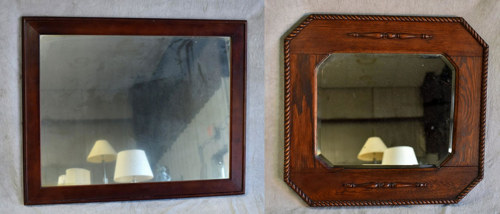 (2) hanging wall mirrors (1 of 3)
