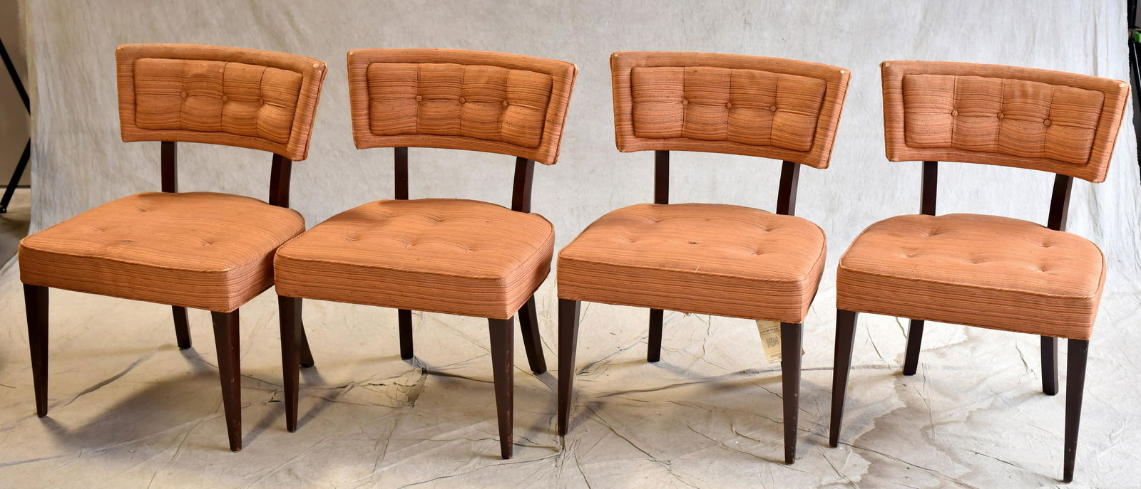 (4) Heritage Furniture Inc Modern tufted back side (1 of 1)