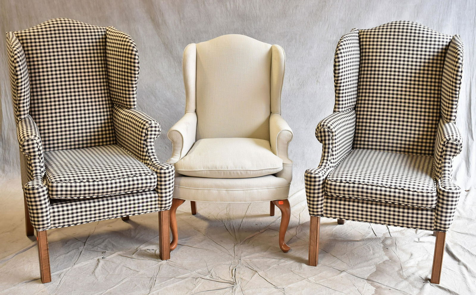 (3) wing chairs (1 of 1)