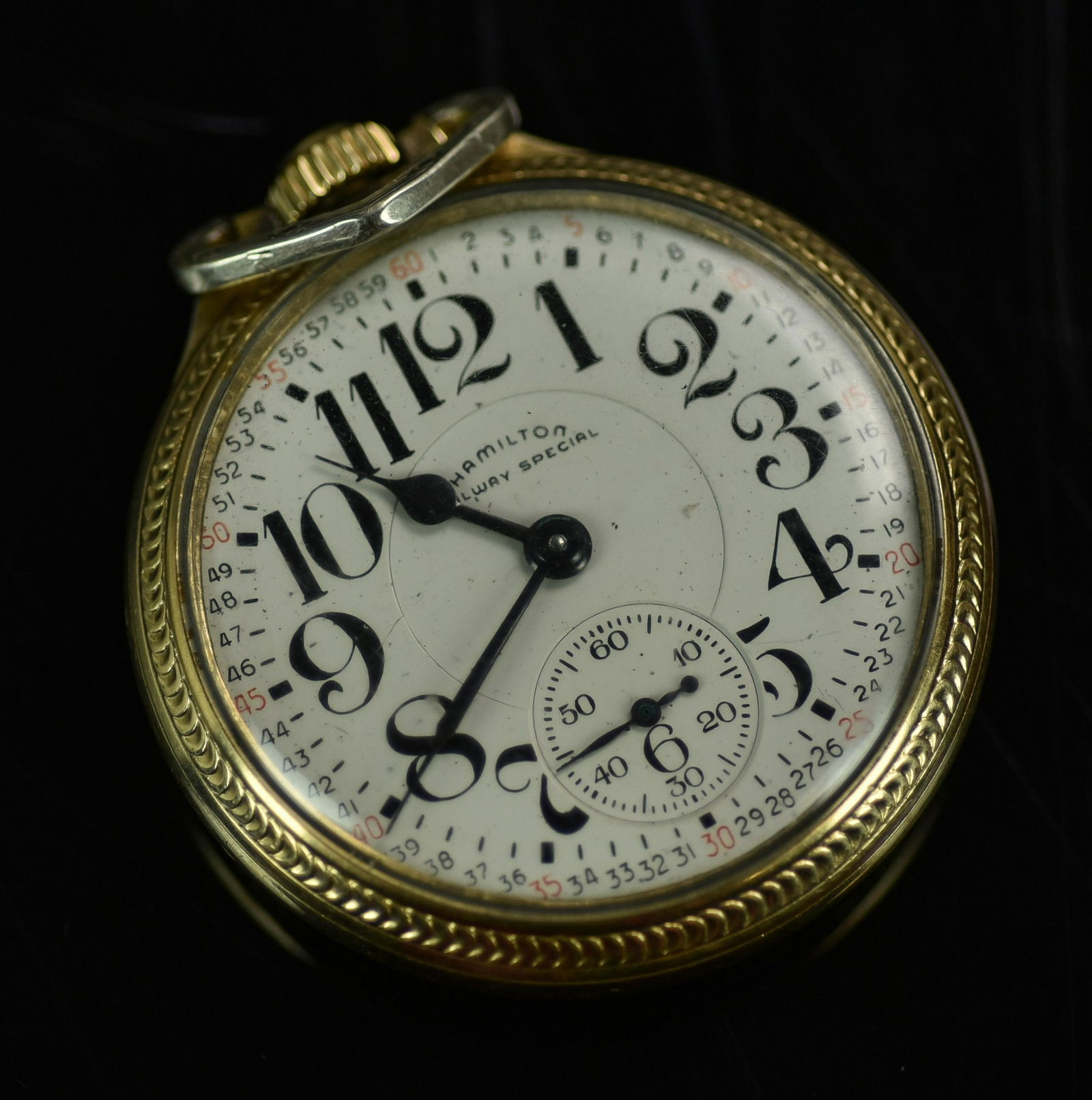 Hamilton Railway Special 16S OF pocket watch (1 of 2)