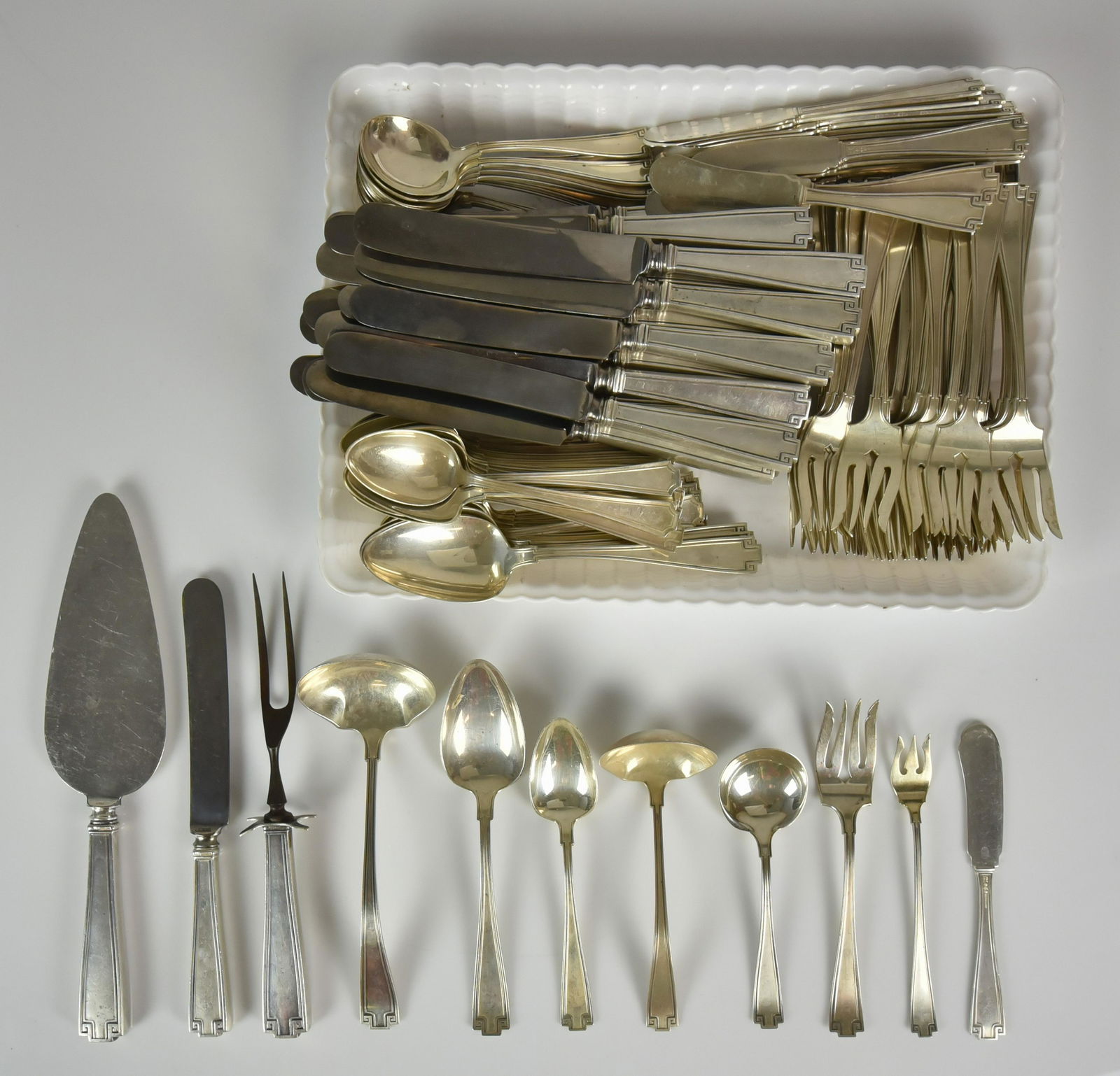 (118) Pcs. Gorham "Etruscan" Flatware (1 of 2)