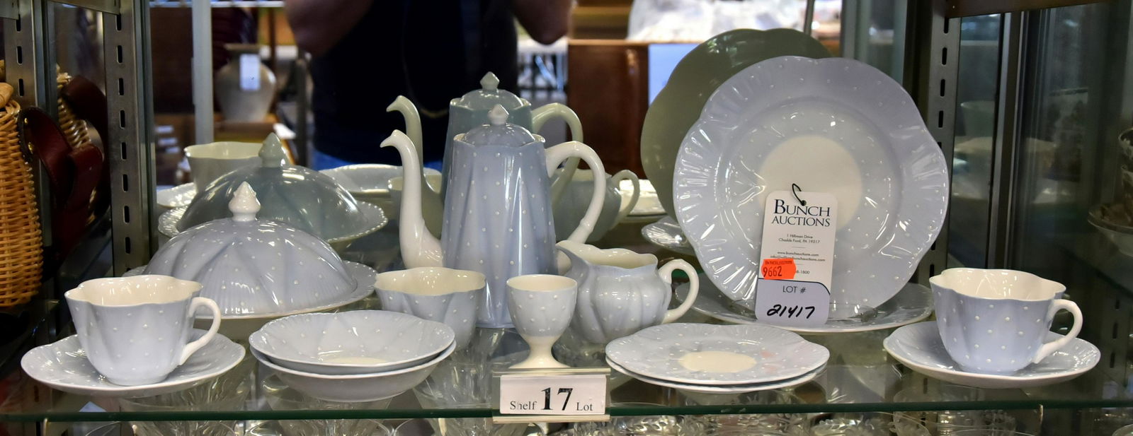 Shelf #17 - 15-Pc Shelley Breakfast Set (1 of 1)