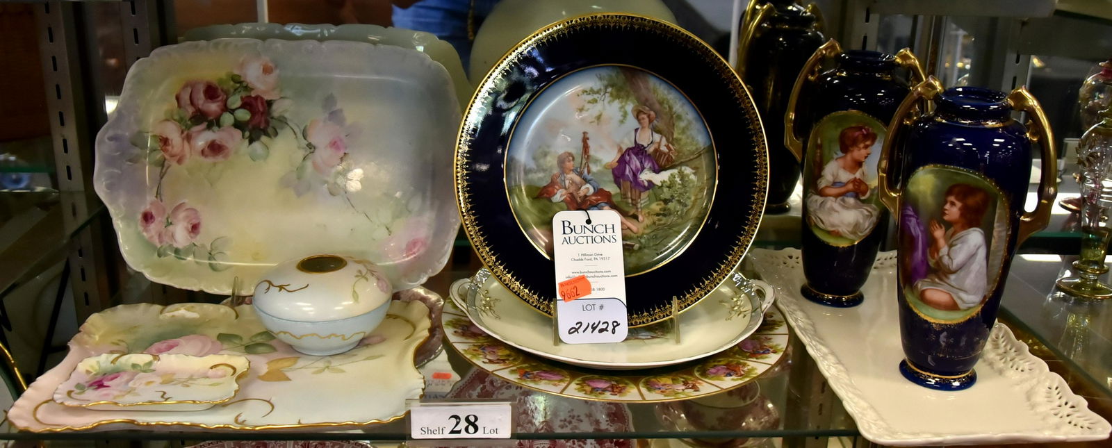 Shelf #28 - (10) Pcs Porcelain (1 of 1)