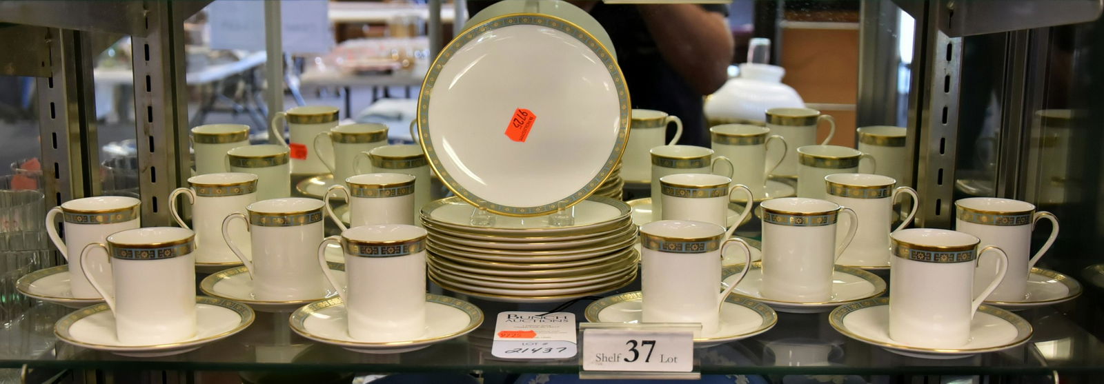 Shelf #37 - Royal Doulton Athens Dessert Set (1 of 1)