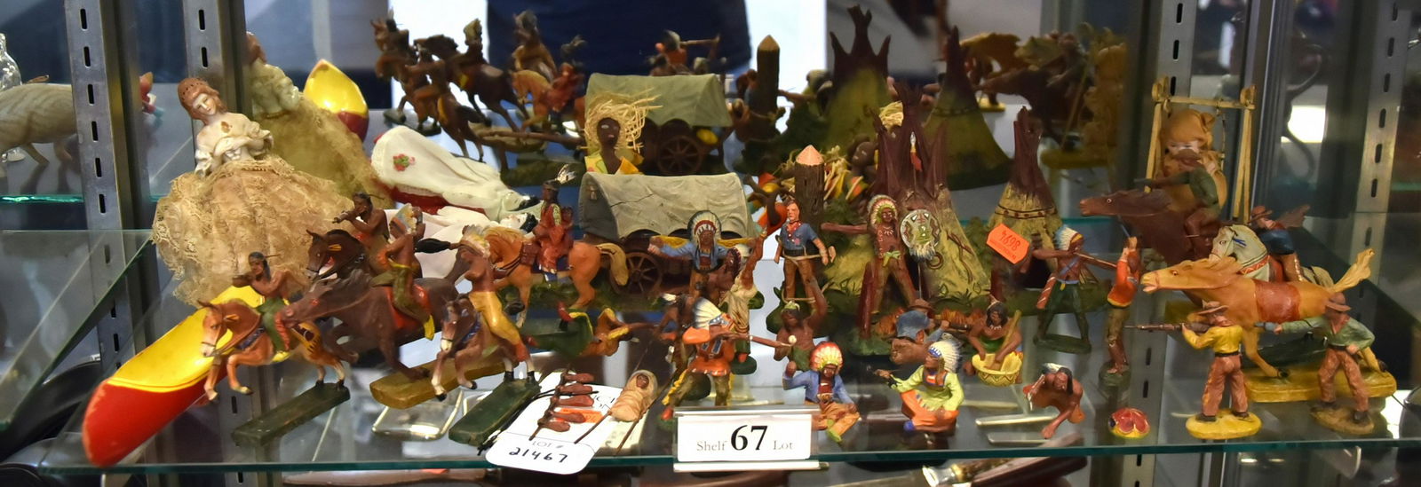 Shelf #67 - Elastolin Figures (1 of 1)