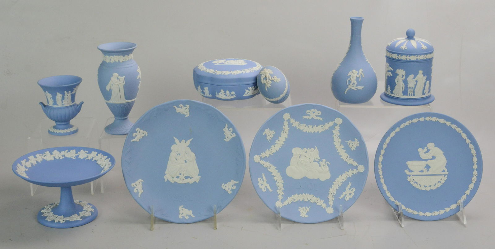 (10) Blue Wedgwood Pieces (1 of 7)