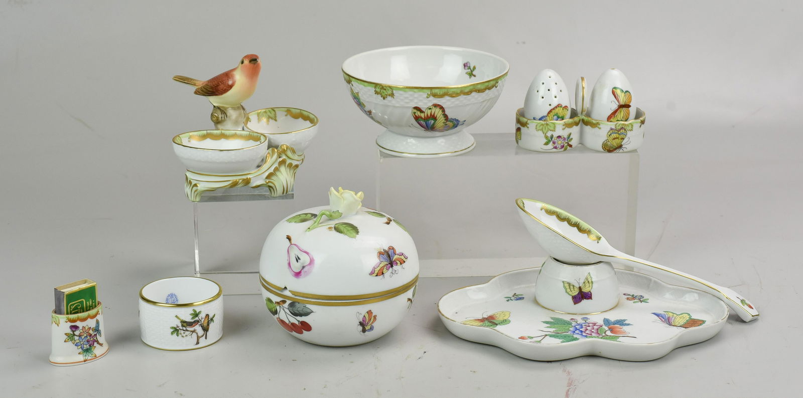 (8) Pcs Herend Porcelain (1 of 3)