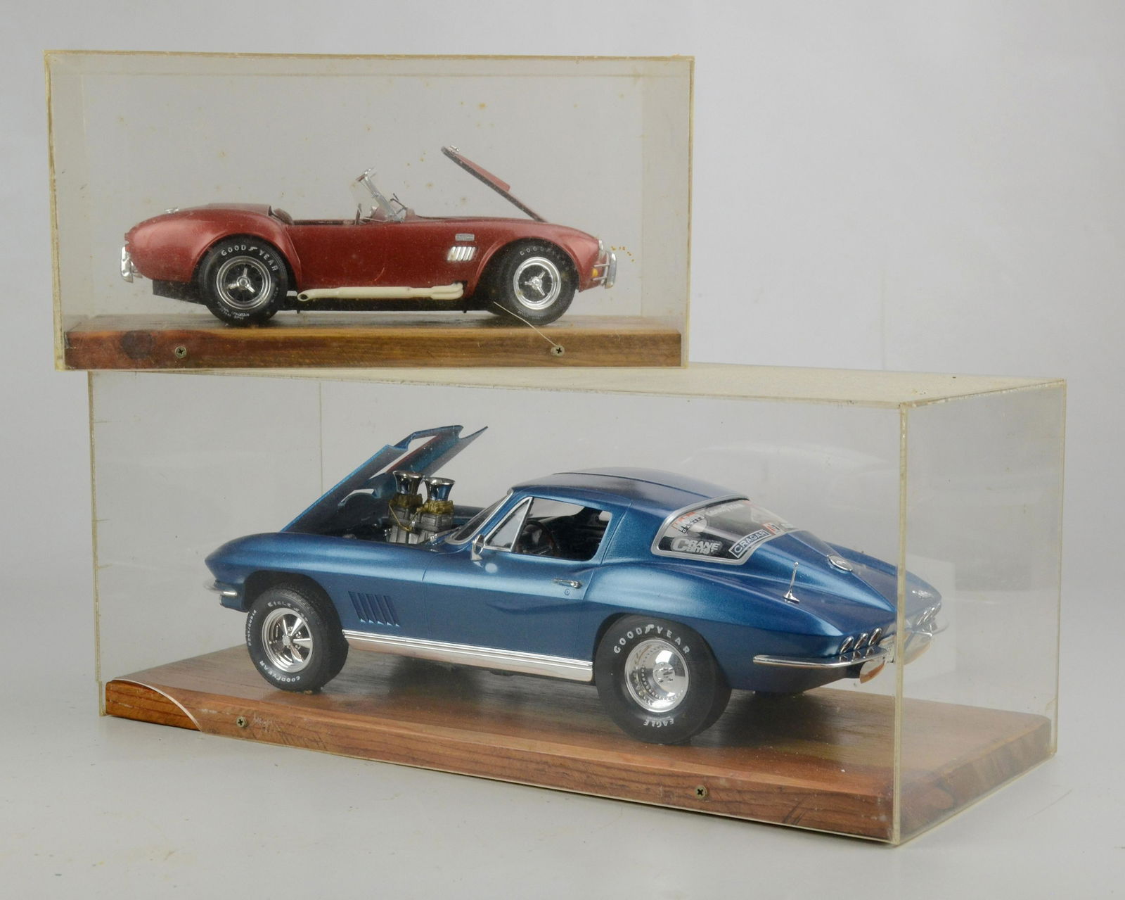 (2) Hand Built Customized Model Cars (1 of 1)