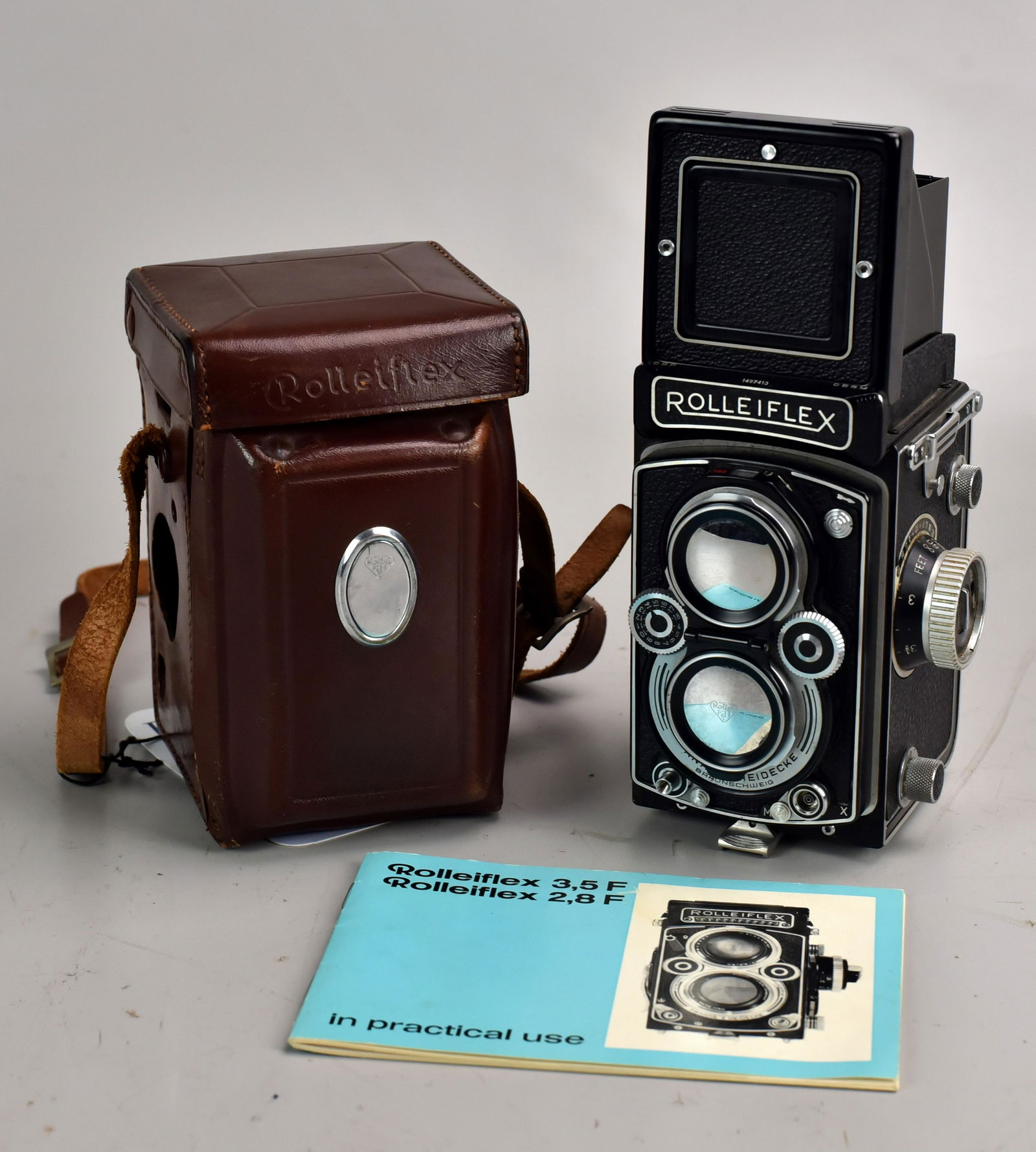 Automat Rolleiflex Model X TLR Medium Format Film (1 of 1)