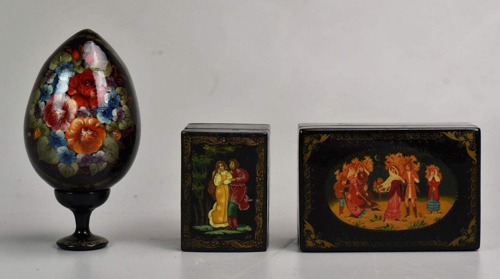 (3) Pcs Russian Lacquer (1 of 2)