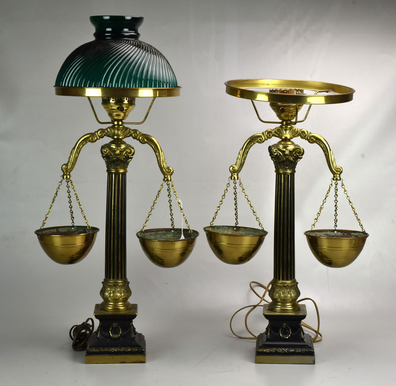(2) Scales of Justice Lamps (1 of 1)